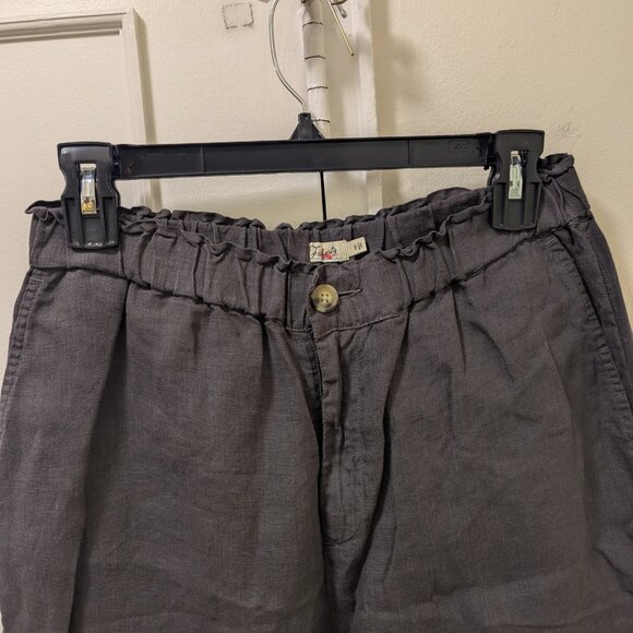 Faherty - Monterey Linen Pant - Washed Black - Size Small - Picture 5 of 7